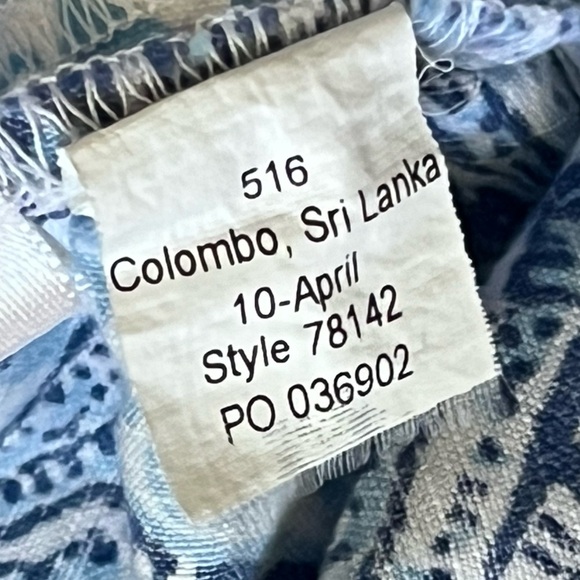 Lilly Pulitzer Shorts Size 2 Womens Blue Floral Shell Print Originals Callahan - Picture 8 of 8